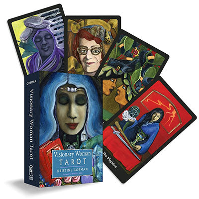 Visionary Woman Tarot (dk & Bk) By Kristine Gorman